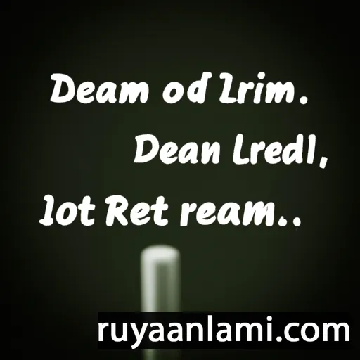 Dream About Person Who Is Dead
